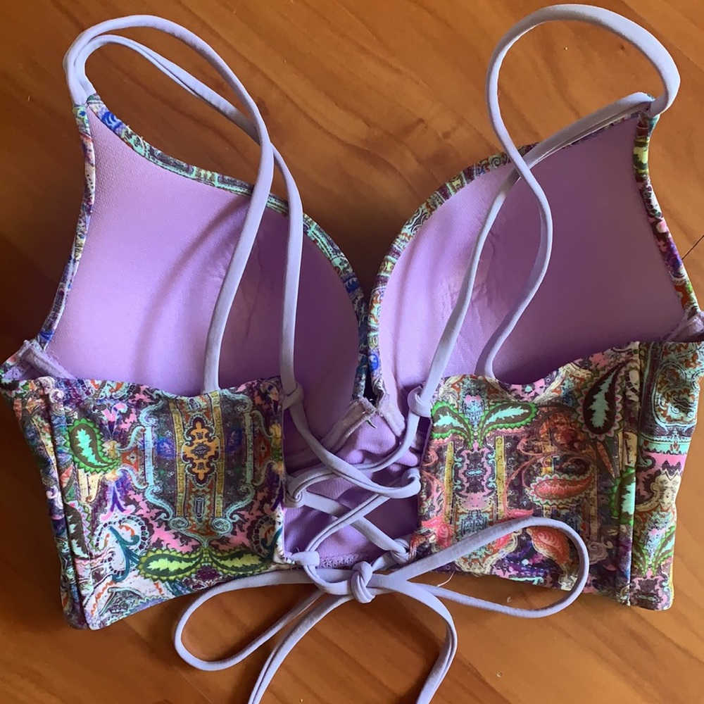 Paisley Print Bikini Set - Picture 6 of 9